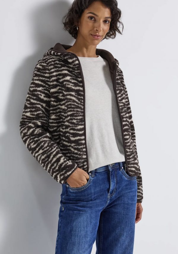 Veste Teddy avec capuche – Image 3